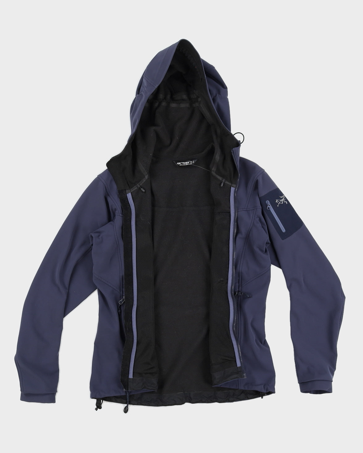 Arc'teryx Blue Hooded / Fleece Lined Jacket - M