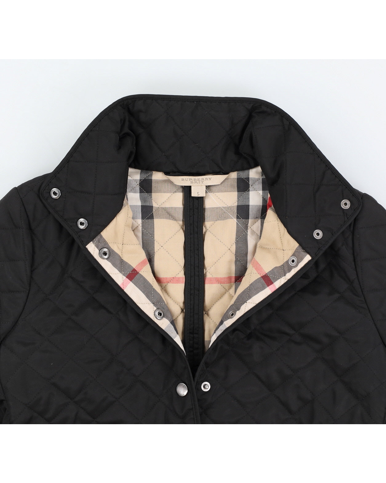 Burberry Brit Black Quilted Jacket - S