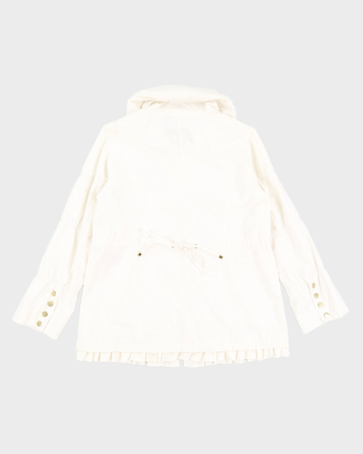 White Betsey Johnson Coat - XL