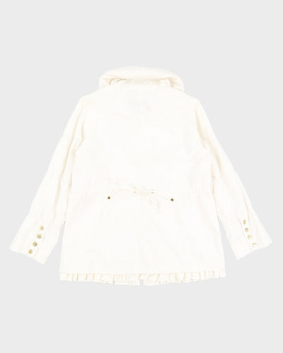 White Betsey Johnson Coat - XL