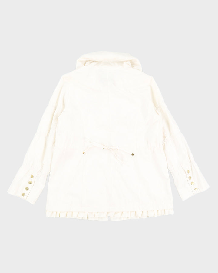 White Betsey Johnson Coat - XL