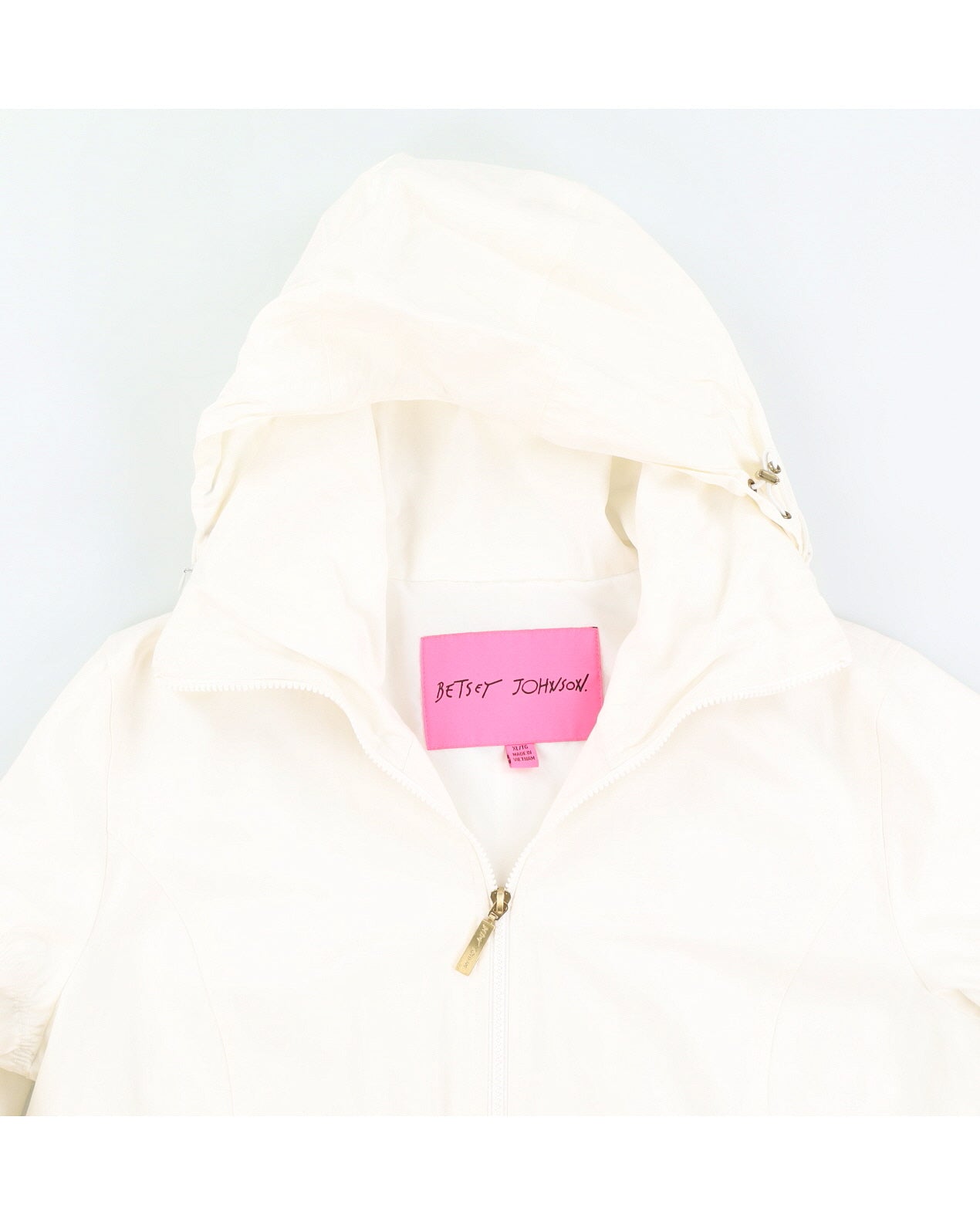 White Betsey Johnson Coat - XL