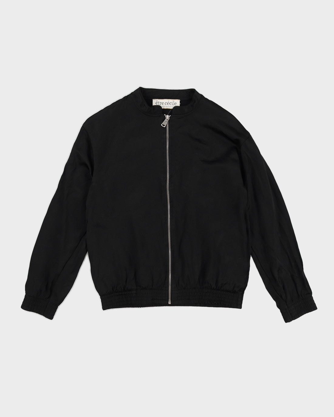 Etre Cecile Black Bomber Jacket - XS