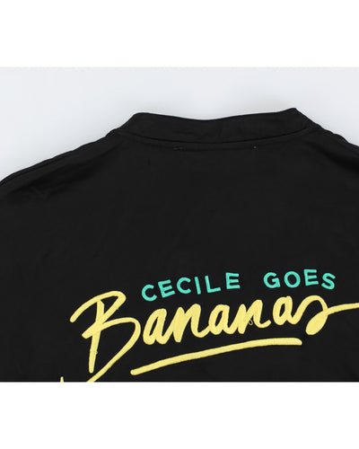 Etre Cecile Black Bomber Jacket - XS