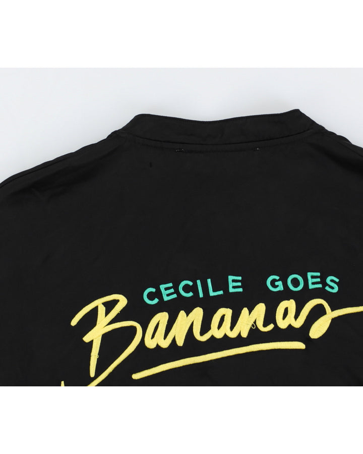 Etre Cecile Black Bomber Jacket - XS