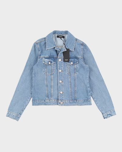 Hudson Women's Blue Denim Jacket - L/XL