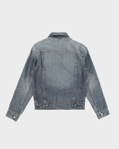 Y2K 00s Diesel Blue Denim Jacket - M