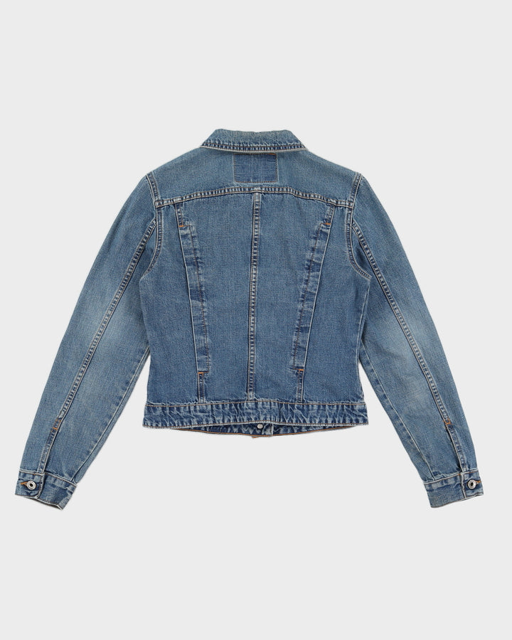 Vintage 90s Guess Denim Fitted Jacket - XS/S