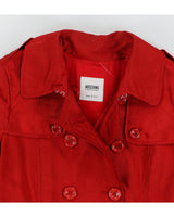 Red Moschino Cheap and Chic Trench Coat - XS