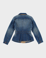 Y2K 00s DKNY Jeans Blue Denim Jacket - S/M