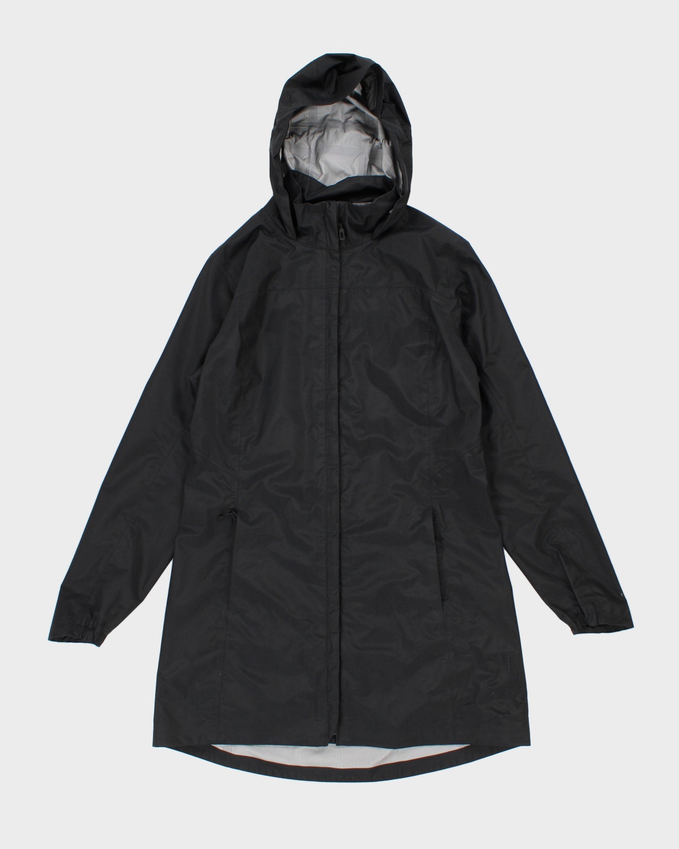 Patagonia Women's Black Hooded Waterproof Parka - M