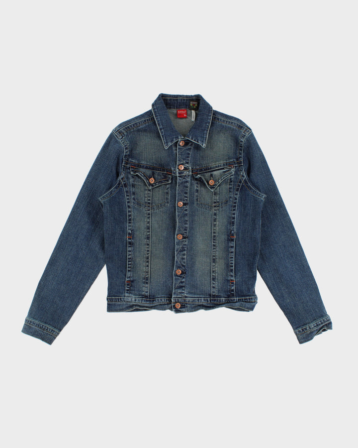 Y2K 00s Buffalo David Bitton Dark Wash Denim Jacket - M