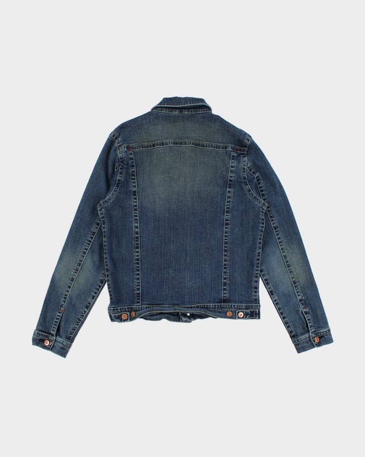 Y2K 00s Buffalo David Bitton Dark Wash Denim Jacket - M