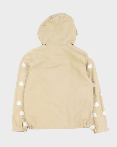 Moncler Beige Hooded Jacket - M