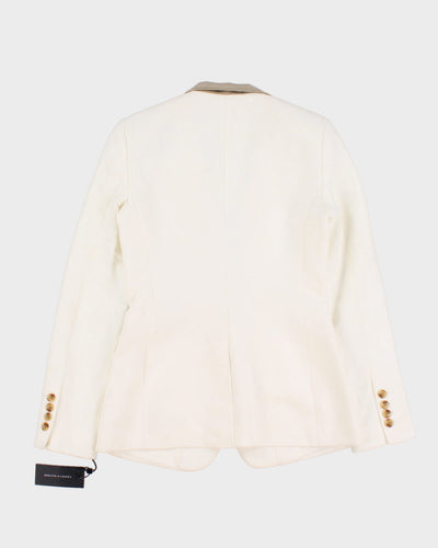 Y2K 00s Tommy Hilfiger White Blazer - XS