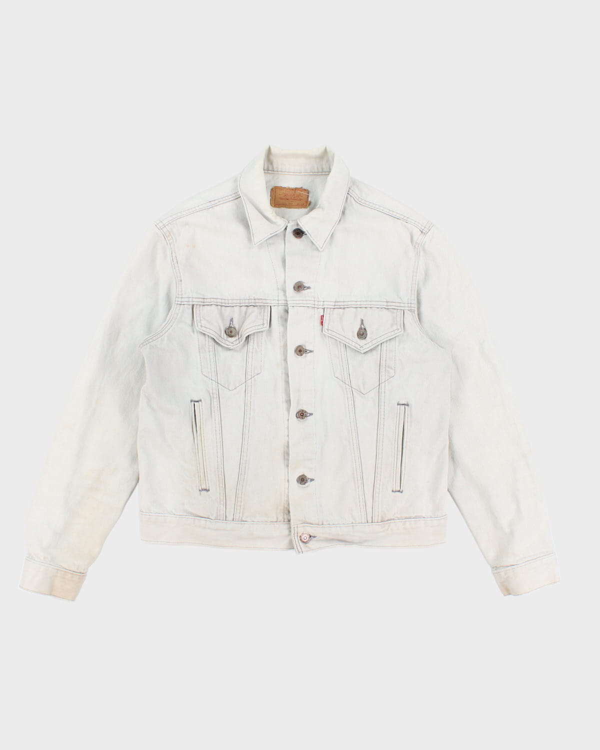 Feminine Worn-in Levi's Denim Jacket - M