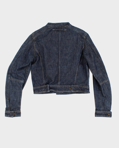 2000's Distressed Prada Denim Jacket - S