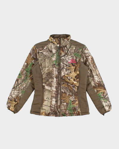 Women's Camo Real Tree Puffer - S