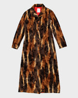 Vintage Jeff Gallano Paris Velour Coat - S