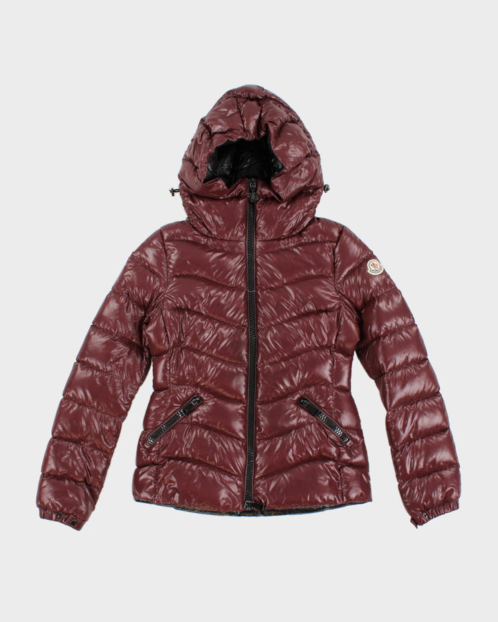 Women's Purple Moncler Puffer Jacket - S