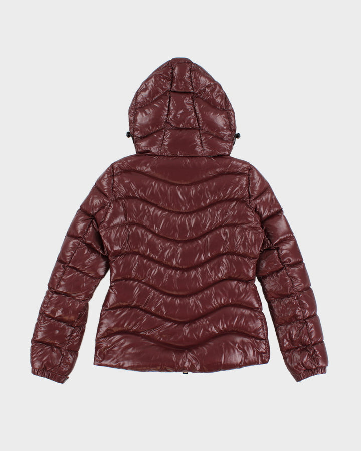 Women's Purple Moncler Puffer Jacket - S