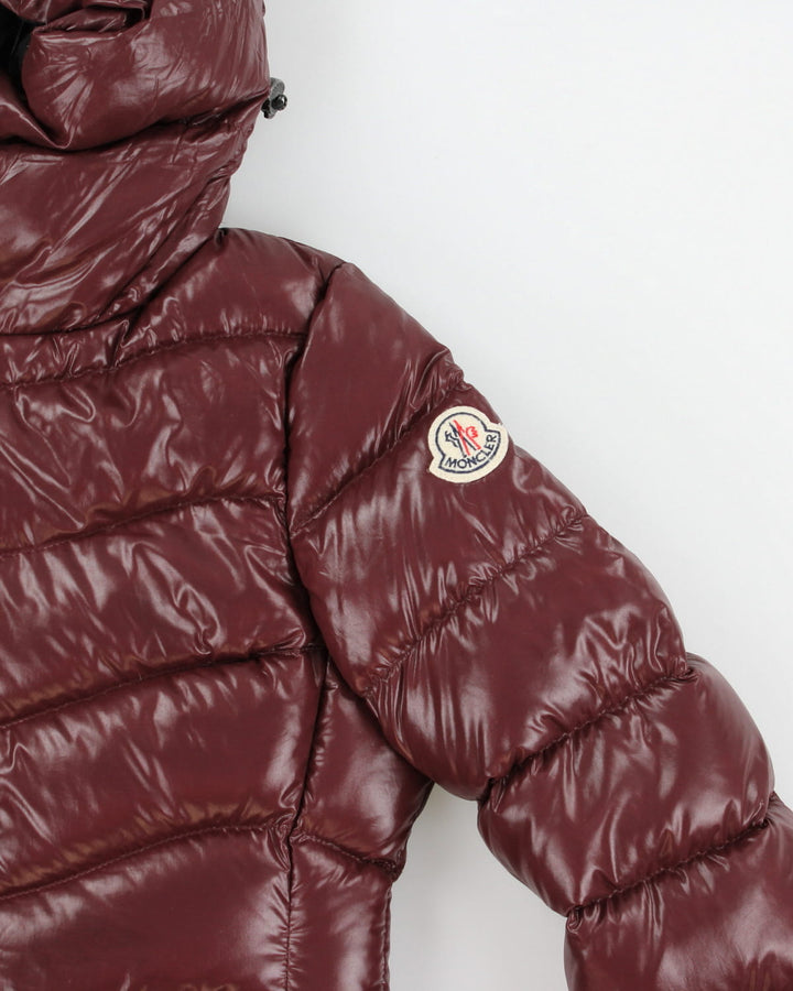 Women's Purple Moncler Puffer Jacket - S