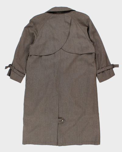 London Fog Thick Trench Coat - L