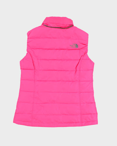 The North Face Summit Series Bright Pink Puffer Vest - S