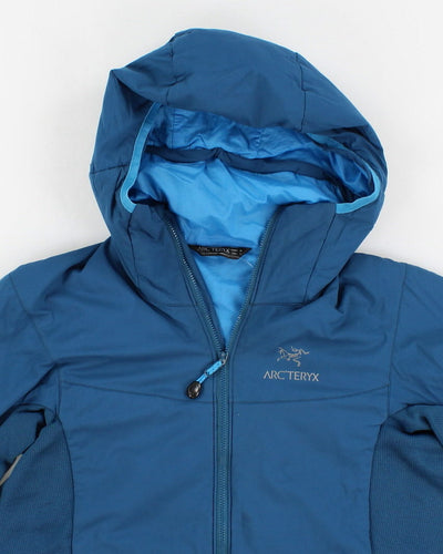 Arc'teryx Blue Hooded Full Zip Jacket - M