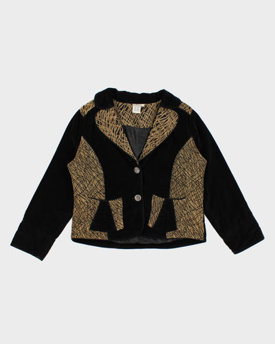 Vintage Parsley & Sage Velvet Jacket - L