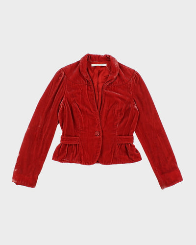 Vintage Diane Von Furstenberg Velvet Blazer - M