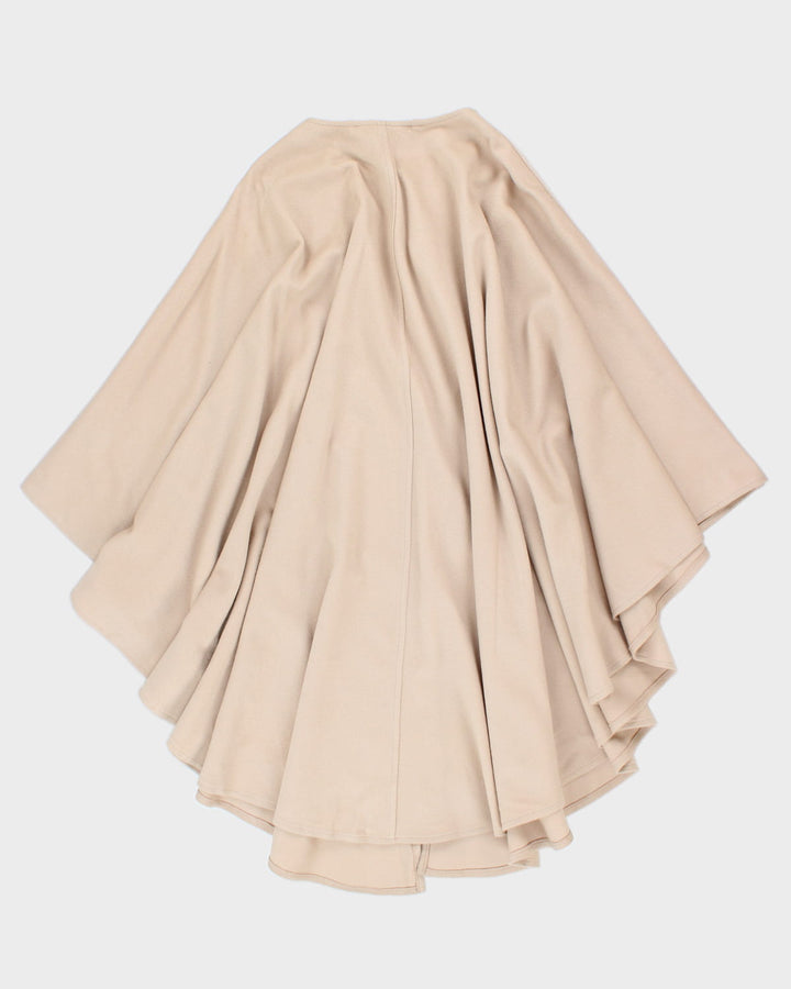 Cashmere and Lams Wool Vintage Cape Shall Outerwear