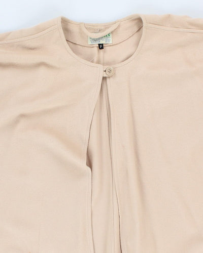 Cashmere and Lams Wool Vintage Cape Shall Outerwear