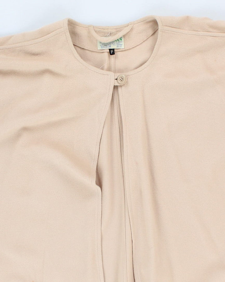 Cashmere and Lams Wool Vintage Cape Shall Outerwear