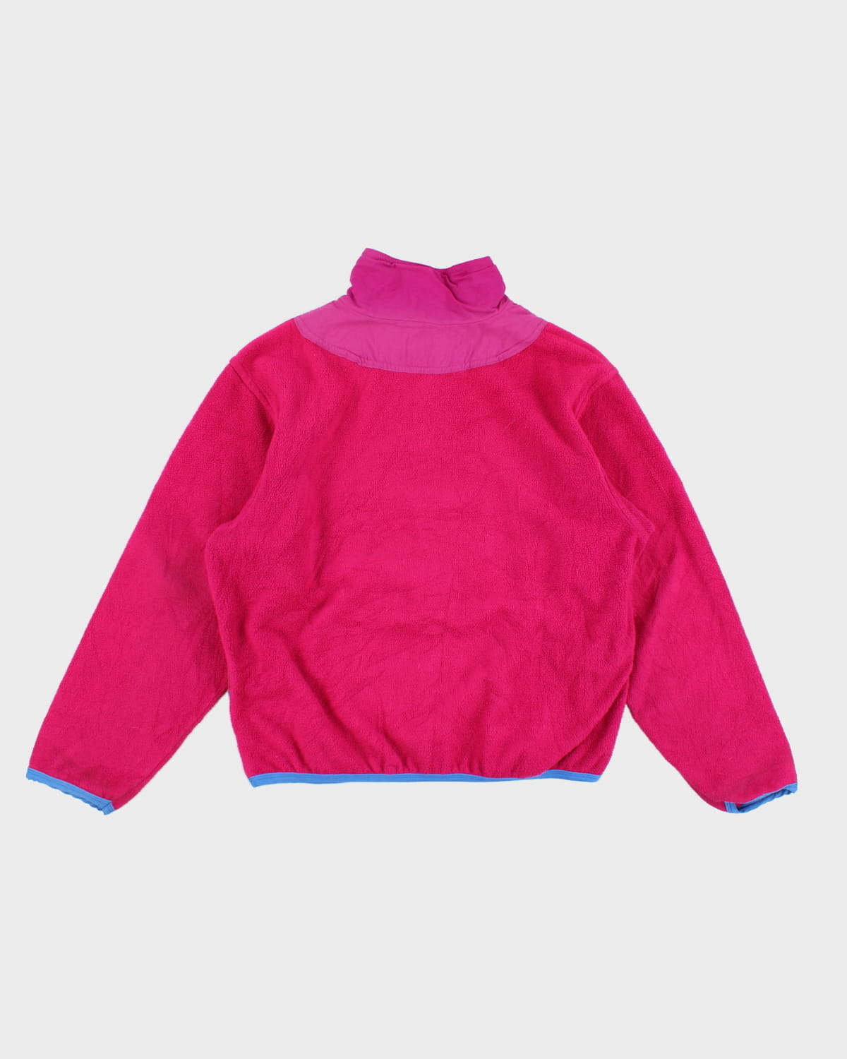 Vintage 90's Women's Magenta Nike Fleeced Zip Up - S