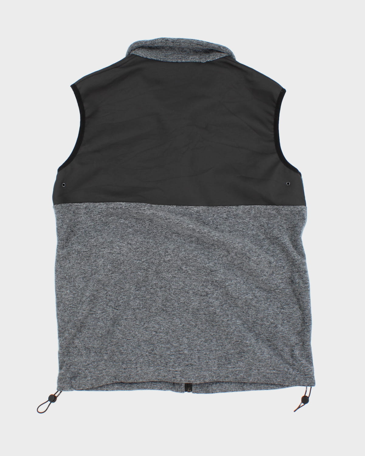 Women's Rains Grey Fleeced Vest Jacket - M