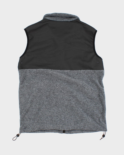 Women's Rains Grey Fleeced Vest Jacket - M