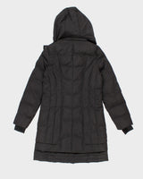 Karl Lagerfeld Paris Faux Fur Hooded Puffer Jacket - XS