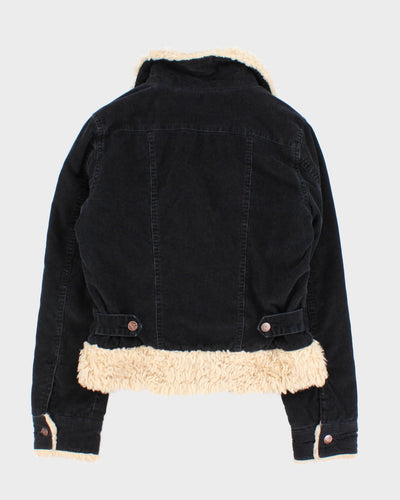Y2K 00s Roxy Womens Navy Corduroy Jacket - XS