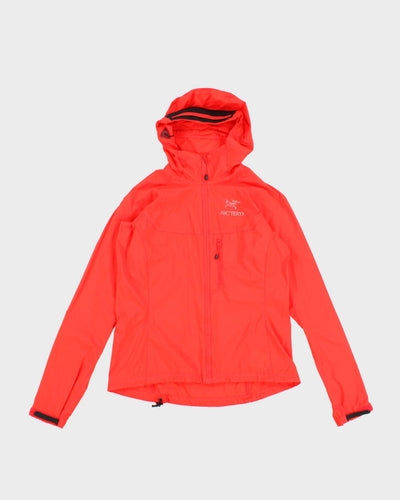 Womens Orange Arc'teryx Wind Breaker Jacket - S