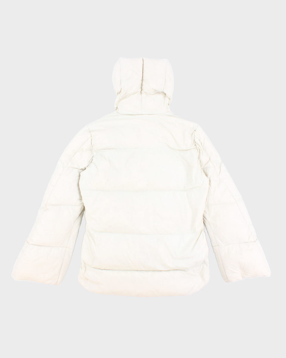 Womens Cream Diesel Down Puffer Coat/ Jacket - XS