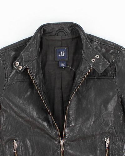 Vintage 90s Gap Leather Jacket - XS