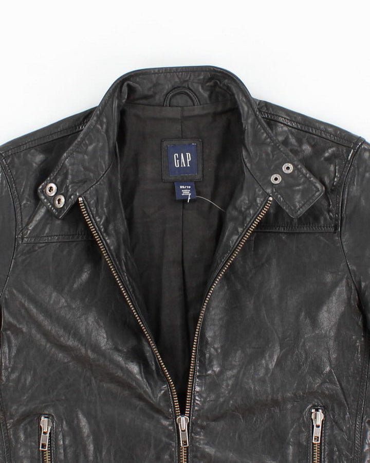 Vintage 90s Gap Leather Jacket - XS