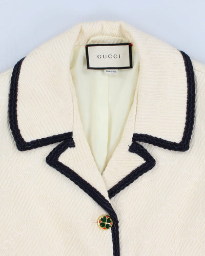 Gucci Classic Cream Jacket/ Coat - S