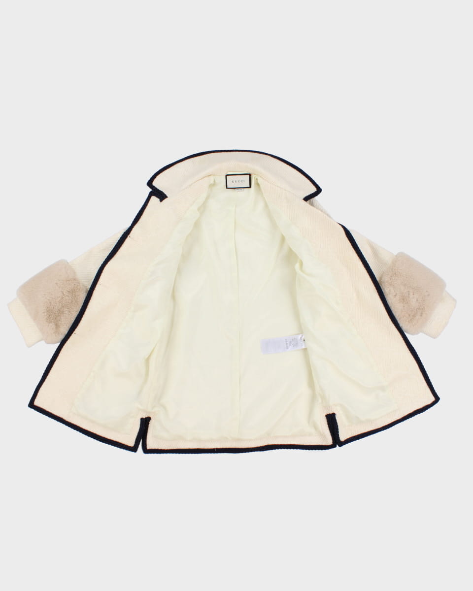 Gucci Classic Cream Jacket/ Coat - S