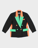 Vintage 80s JMT Wool Blazer - L