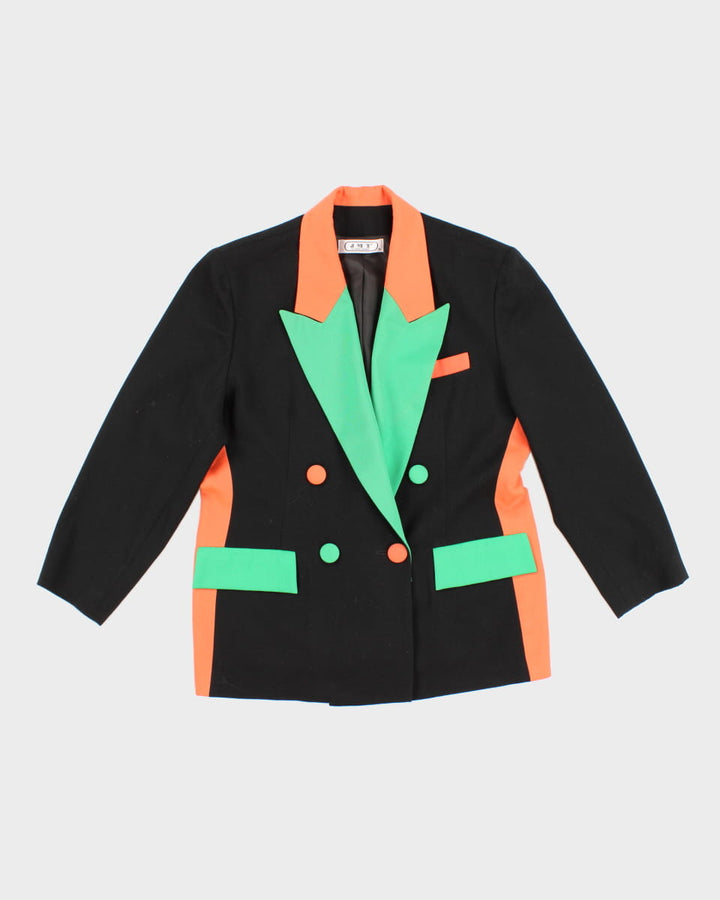 Vintage 80s JMT Wool Blazer - L