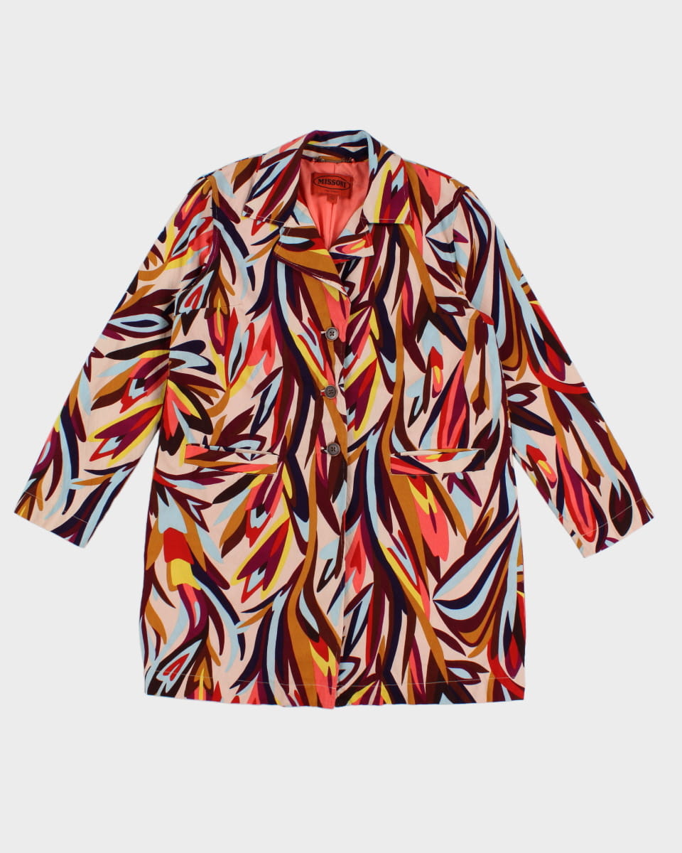 Missoni For Target Womens Printed Blazer Coat - M/L