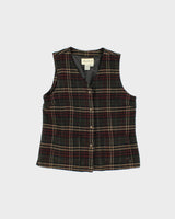 Vintage Eddie Bauer Wool Button Up Vest - S
