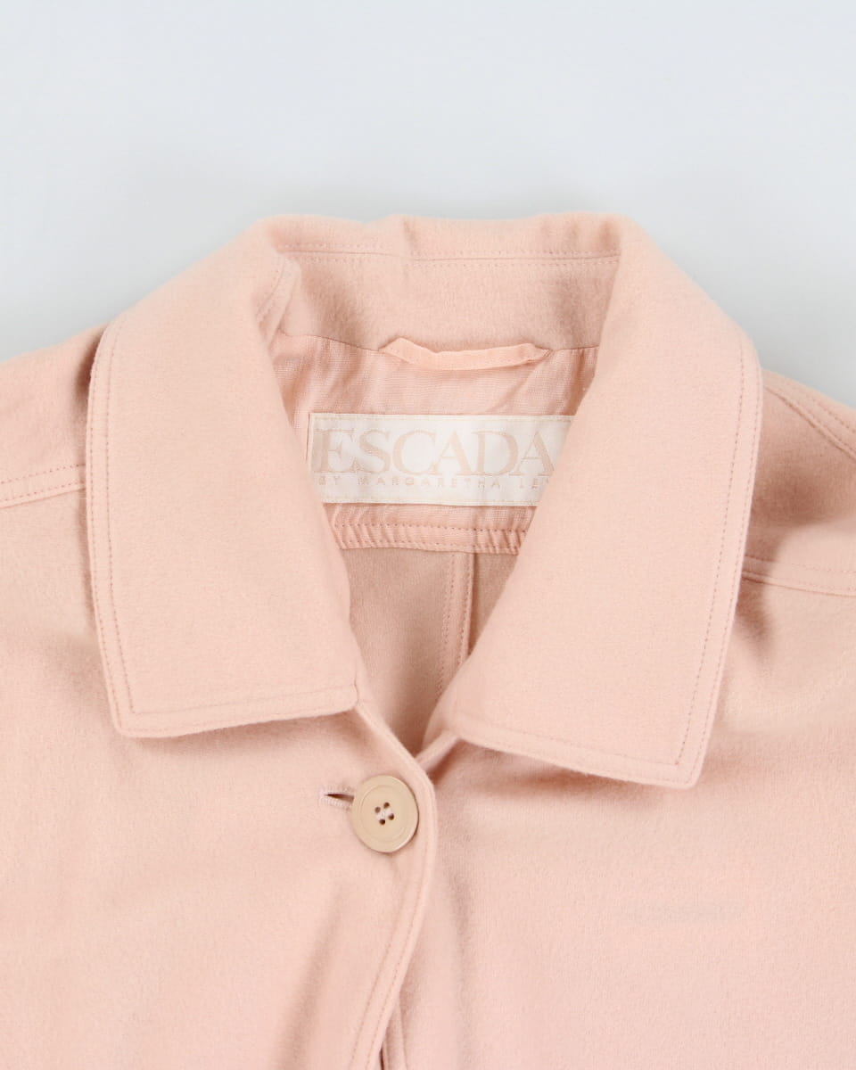 Escada By Margatha Ley Wool Soft Coat - M
